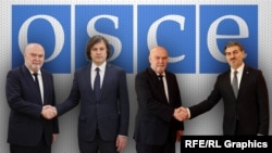 Генсек ОБСЕ встретился с Ираклием Кобахидзе и Михаилом Кавелашвили (коллаж)