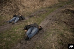 Тіла вбитих у Бучі мирних жителів, 4 квітня 2022 року