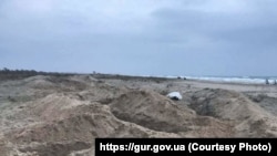 Окопи на кримському узбережжі, 15 грудня 2022 року