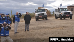 ԵՄ դիտորդական առաքելությունը հայ - ադրբեջանական սահմանի մոտ, հոկտեմբեր, 2022թ.