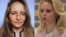 Katerina Tikhonova (left) and Maria Vorontsova are widely believed to be the daughters of Russian President Vladimir Putin. "I never discuss my family with anyone," Putin has said. (combo photo)