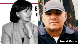 Ульфатхоним Мамадшоева и Холбаш Холбашов. Фото из социальных сетей  