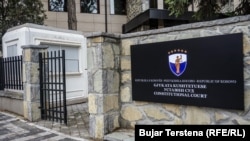 Sediul Curții Constituționale din Kosovo.