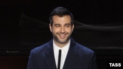 Телеведущий Иван Ургант на церемонии вручения IV Национальной премии в области веб-индустрии. Москва, 19 февраля 2022 года