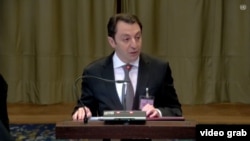 Ադրբեջանի փոխարտգործնախարար Էլնուր Մամեդովը, արխիվ