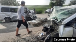 Қирғизистон. Тасодуф дар роҳи Уш-Бишкек. Акс аз соли 2022