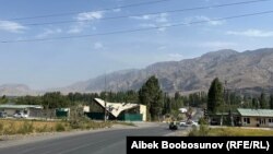 Баткен, Кыргызстан. Иллюстрация сүрөт.