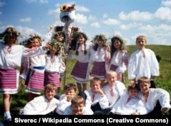 Сучасне фото. Дитячий етнографічний колектив «Веселий екіпаж» (місто Стародуб)