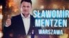 Славомир Ментцен выступает на предвыборном митинге. Катовице, Польша, 2023 год