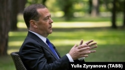 Ресей Қауіпсіздік кеңесі төрағасының орынбасары Дмитрий Медведев.