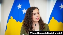 Presidentja e Kosovës, Vjosa Osmani.
