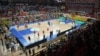 Anti-Albanian chants from the crowd marred a basketball match between North Macedonia and Romania on August 2.