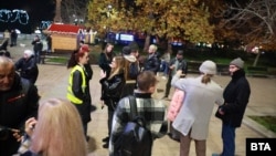 Протестиращи в Русе