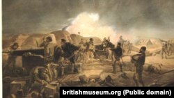 Картина Вільяма Сімпсона із серії про Кримську війну