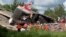 2 Trains Crash After Bridges Collapse In Western Russia Leaving Several Dead video grab 1