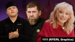 Коллаж: Пугачева и Кадыровы