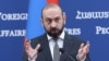 Armenia - Foreign Minister Ararat Mirzoyan speaks during a news conference in Yerevan, October 14, 2025,