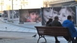 GERMANY -- Photo exhibition «Children in war» opened in the center of Berlin