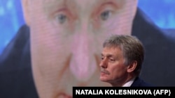 Прессекретар Володимира Путіна Дмитро Пєсков. Москва, 17 грудня 2020 року