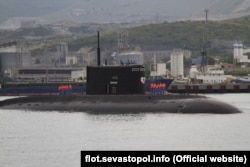 Підводний човен РФ «Старий Оскол» у Новоросійську