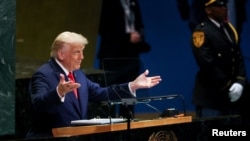 Дональд Трамп виступає в ООН. 23 вересня 2025 року