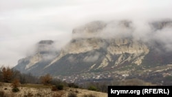 Вид на село Куйбишеве, Бахчисарайський район, Крим