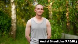 Кірыла Балахонаў у першы дзень пасьля вызваленьня