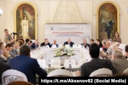 Лівадійський клуб у рамках російського фестивалю «Велике російське слово» в Криму, 5 червня 2025 року