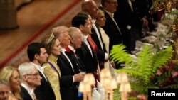 Бенкет з нагоди візиту Трампа у Віндзорському замку