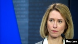 Голова уряду Естонії кая Каллас