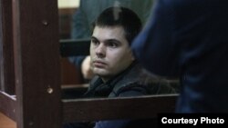 Антон Чечин в зале суда