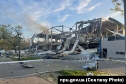 Наслідки комбінованого російського обстрілу Херсону 16 квітня 2025 року