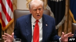 Președintele SUA, Donald Trump, la Casa Albă. 14 octombrie 2025.