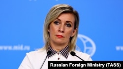 Речниця МЗС Росії Марія Захарова виступила з однотипною заявою вдруге в листопаді