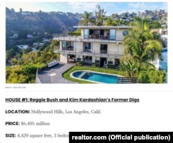 Сотувга қжйилган виллаларнинг энг қимматида Америка футболи юлдузи ўз маъшуқаси билан яшаган.