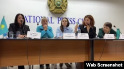 "Freedom Finance-тан зардап шектік" деген азаматтардың баспасөз жиыны. Астана, 10 сәуір 2025 жыл