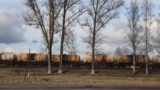 Belarus - Oil train near the town of Haradok, Vitsiebsk region, 6mar2020 