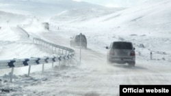 Սյունիքի ավտոճանապարհը ձմռանը, արխիվ