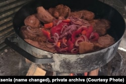 Смажанае мяса