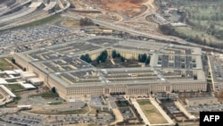 Пэнтагон, будынак Міністэрства абароны ЗША. Архіўнае фота