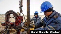 Kazakhstan is a major producer of oil and gas. (file photo)