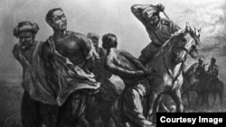 1916-жылдагы көтөрүлүштү Орусиянын оторчул аскерлери ырайымсыздык менен баскан