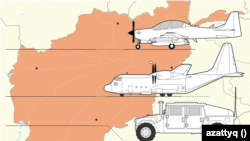Тәліптер қолына түскен АҚШ әскери техникасы

