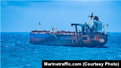 Танкер Kairos, 5 грудня 2025 року (фото із сайту Marinetraffic)