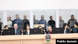 Արցախի նախկին ռազմաքաղաքական ղեկավարությունը Բաքվի դատարանում, նոյեմբեր, 2025թ.