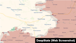 Направления атак армии РФ вокруг Покровска по состоянию на 5 августа 2025 года