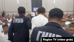 Арест чиновника во время совещания с участием Ташиева 