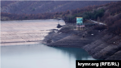 Ізобільненське водосховище, лютий 2021 року