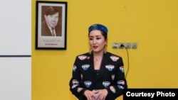 Қазақстандағы гендерлік теңдікті зерттеп жүрген заңгер Әйгерім Құсайынқызы.