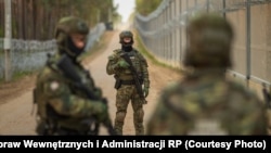 Польскія памежнікі. Ілюстрацыйнае фота